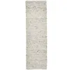 Image de Tapis FORTUNE DES ALPES - tissé main - en laine naturelle - réversible - avec taches Coloré: sable Dimension: 70 x 240 cm