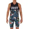 Image de Zoot Conception d'une Combinaison de Course de Triathlon pour Hommes 83 sans Manches, éléments réfléchissants, SPF 50+, Deux Poches arrière et Une Fermeture éclair de 15 cm sur Le Devant Taille S