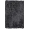 Image de Beliani Tapis Shaggy Poil Long Noir en Polyester et Coton pour Chambre ou Salon au Style Scandinave 140 x 200 cm