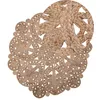 Image de Beliani Tapis Rond en Jute Tressage Artisanal Rustique DIamiètre ø 120 cm Beige Bucak
