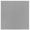 Image de Voile d'ombrage Carrée 300 x 300 cm en Polyester Gris pour Extérieur Jardin ou Terrasse Lukka Beliani