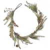 Image de Guirlande de Noël Matériaux Synthétiques 150 cm Vert et Cuivré Déco Murale Rota