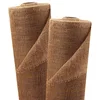 Image de Tissu de jute Aquagart 90m x 1m Tapis de jute 105g/m² jute de jardin tissu de jute pour la décoration de la maison et du jardin toile de jute ruban de jute pour plantes protection hivernale tissu