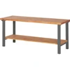 Image de Table de travail STIER Premium avec plateau de rangement, lxPxH 2 000x700x840 mm