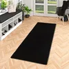 Image de Snapstyle Cottage - Tapis Long Couloir - Tapis à Poils Longs - Noir - 9 Tailles