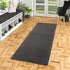 Image de Snapstyle Cottage - Tapis Long Couloir - Tapis à Poils Longs - Anthracite - 9 Tailles