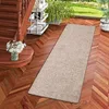 Image de Snapstyle Mona - Tapis Long Couloir - Tapis en Velours à Poils Longs - Taupe - 9 Tailles