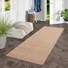 Image de Snapstyle Tapis à Poils Longs Coureur Unicolore Facile à Entretenir Doux Cottage Naturel en 9 Tailles