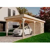 Image de Alpholz Carport Individuel Freya en Bois de la Marque Alpholz | abri de Voiture | abri pour Voiture | Rectangle, carports, Toit Plat
