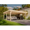 Image de Alpholz Double carport Olaf en Bois de la Marque Alpholz | abri de Voiture | abri pour Voiture | Rectangle, carports, Toit Plat