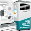 Image de MONZANA® Climatiseur mobile MZKA780 4en1 Rafraîchisseur d'air 7000 BTU/h Déshumidificateur Ventilateur Télécommande 2100W