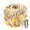 Image de MONZANA® Guirlande lumineuse 200 LED Blanc chaud avec télécommande minuteur décoration de Noël illumination éclairage