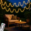 Image de MONZANA® Guirlande lumineuse 400 LED Blanc chaud avec télécommande minuteur décoration de Noël illumination éclairage
