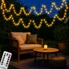 Image de MONZANA® Guirlande lumineuse 400 LED Blanc chaud avec télécommande minuteur décoration de Noël illumination éclairage