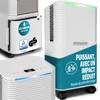 Image de MONZANA® Déshumidificateur 12L/Jour Silencieux 38dB - Anti-Humidité & Anti-Moisissure, Compresseur R290, Séchage Linge, Arrêt Automatique, Idéal Salle de Bain, Chambre, Maison