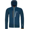 Image de YPSILANTI Ortovox Mixte Fleece Grid Hoody Maillot De Survêtement, Bleu (Deep Ocean), S EU