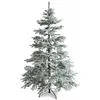 Image de Loberon Lokossa Sapin de Noël - Sapin de Noël à Verdure permanente - Branches Flexibles, Vert/Blanc