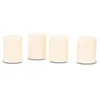Image de Loberon Lot de 4 Bougies Virrans, crème
