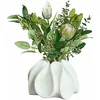 Image de Loberon Vase décoratif Dollon, Blanc Vieilli