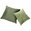 Image de Loberon Lot de 2 Housses de Coussins Salina, Vert