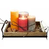 Image de Loberon Joliet Lot de 4 Bougies - Cire de Paraffine colorée - dans Un Jeu Parfait de Couleurs et de Tailles, Multicolore