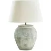 Image de LOBERON Lampe à poser Brookline, gris/crème