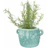 Image de Loberon Vase Elvin, Bleu