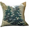 Image de Loberon Housse de Coussin Mierta, Beige/Vert