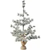 Image de Loberon Sapin de Noël Falkirk, Vert/Blanc