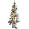 Image de Loberon Sansais Sapin de Noël - Superbe... pour Toujours ! - Reproduction Parfaite d’Un Sapin, Vert/Blanc