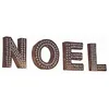 Image de Loberon Lettres Noel Noel, Marron Vieilli
