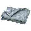 Image de Loberon Plaid Lémeré, Bleu-Gris