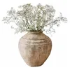 Image de Loberon Lanster Vase - Finition vieillie Authentique - Solide et étanche, Marron Vieilli
