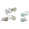 Image de Loberon Lot de 6 Oiseaux décoratifs Vouvry, Bleu/Vert