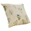 Image de Loberon Housse de Coussin Cabinda, crème/Multicolore