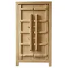 Image de Loberon Armoire Trésorique Charme Rustique Grain de Bois Visible Look Vintage Moulures pour Effet 3D Captivant Rangement Bois de Pin Marron