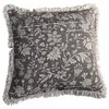 Image de Loberon Jorelise Housse de Coussin - Matière en Coton Doux - Effet délavé Tendance, Gris