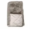Image de Loberon Brisvento Plaid - Aspect Vraie Fourrure - Grande Douceur, Taupe