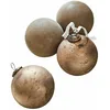 Image de Loberon Lot de 4 Boules de Noël Ophraine, Marron/cuivré