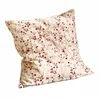 Image de Loberon Housse de Coussin Rimont, Blanc/Rouge