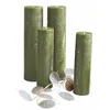Image de Loberon Avinal Lot de 4 Bougies - Artisanales et teintées dans la Masse - sans Odeur, Vert