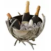 Image de LOBERON Seau à champagne Amirak, argenté vieilli