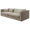 Image de Loberon Canapé Vérinette Charmant Maison de Campagne avec Quatre Coussins Décoratifs, Housse Doux, Élégance Intemporelle, Canapé, Assise, Bois d'hévéa, Polyester, Beige