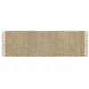 Image de Loberon Hermitage Tapis Long - Jute Naturel - Tissé à la Main, Marron