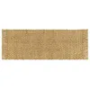 Image de Loberon Moody Tapis Long - Jute Naturel - Motif tressé tissé à la Main, Marron