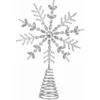 Image de Loberon Coeuron Décoration de Sapin de Noël - Construction métallique Robuste - Perles de Verre Scintillantes, argenté
