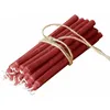 Image de Loberon Lysarion Lot de 20 Bougies - Teintées dans la Masse - sans Odeur, Rouge