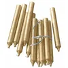 Image de Loberon Lysarion Lot de 20 Bougies - Teintées dans la Masse - sans Odeur, Or