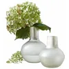 Image de Loberon Lot de 2 vases Nazira, Blanc/argenté