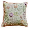Image de Loberon Lailah Housse de Coussin - Très Belles Broderies - Délicat Bord frangé, Multicolore